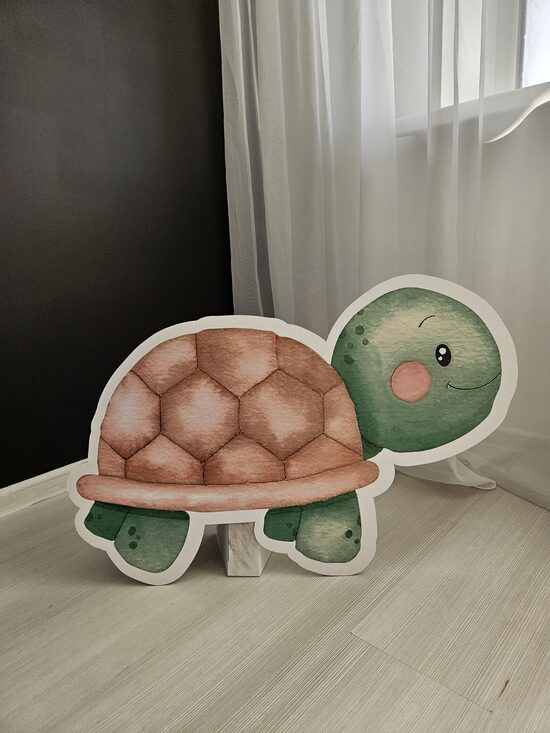 Tematiskā stāvfigūra- bruņurupucis