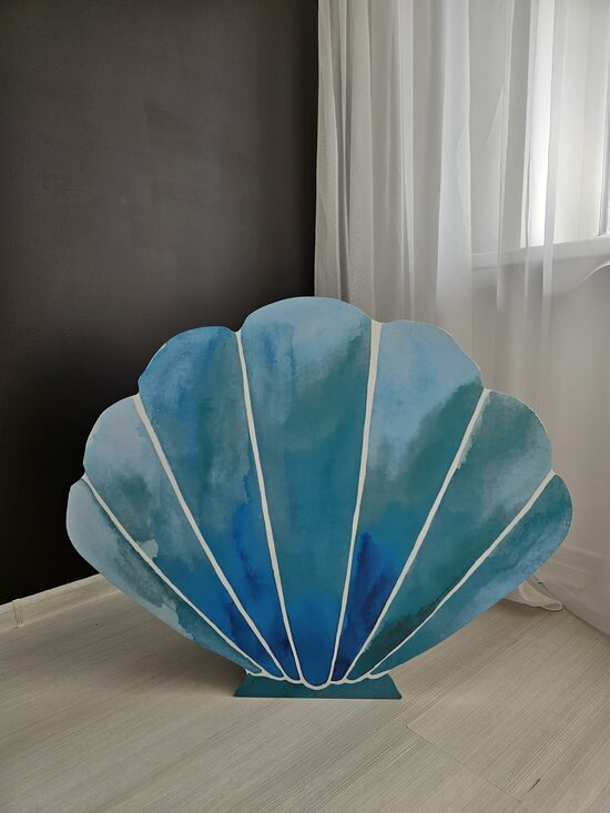 Tematiskā stāvfigūra- zilais gliemežvāks