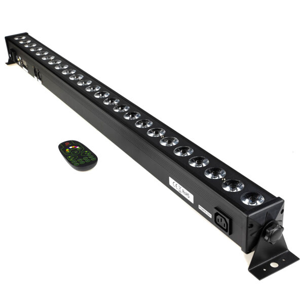 LED BAR gaismeklis RGB ar pulti